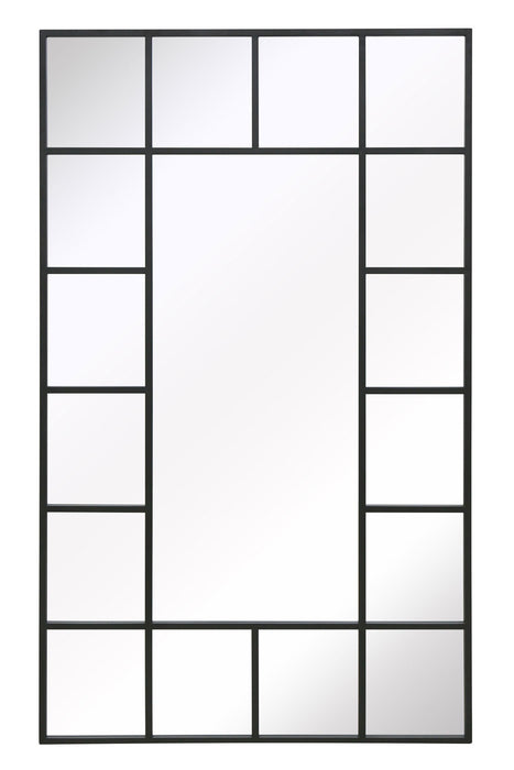 WVH™ | The Industrial Grid Window | Leaner and Wall-Mountable Mirrors