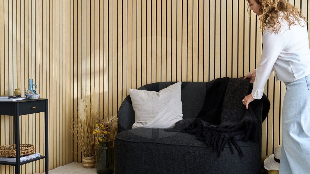 Acupanel® Luxe Natural Ash Acoustic Wood Wall Panels