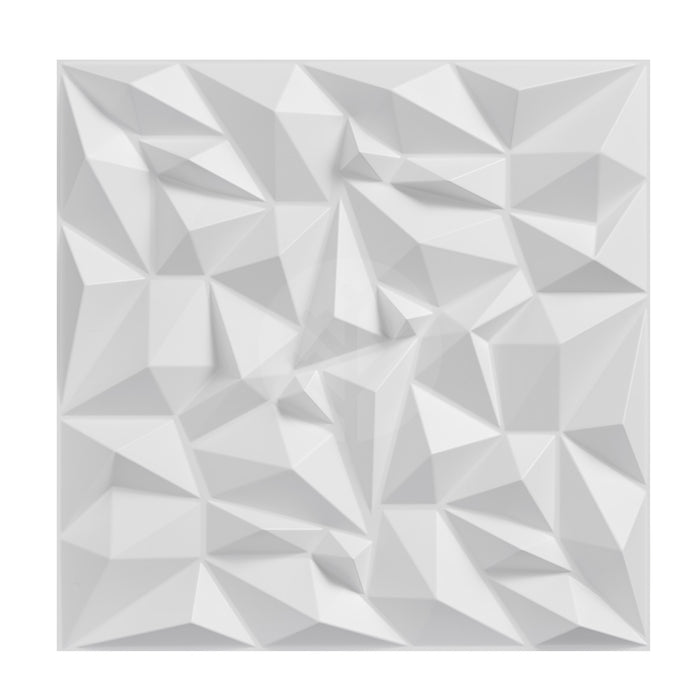 Art Deco 3D Square Mini Diamond Wall Tile