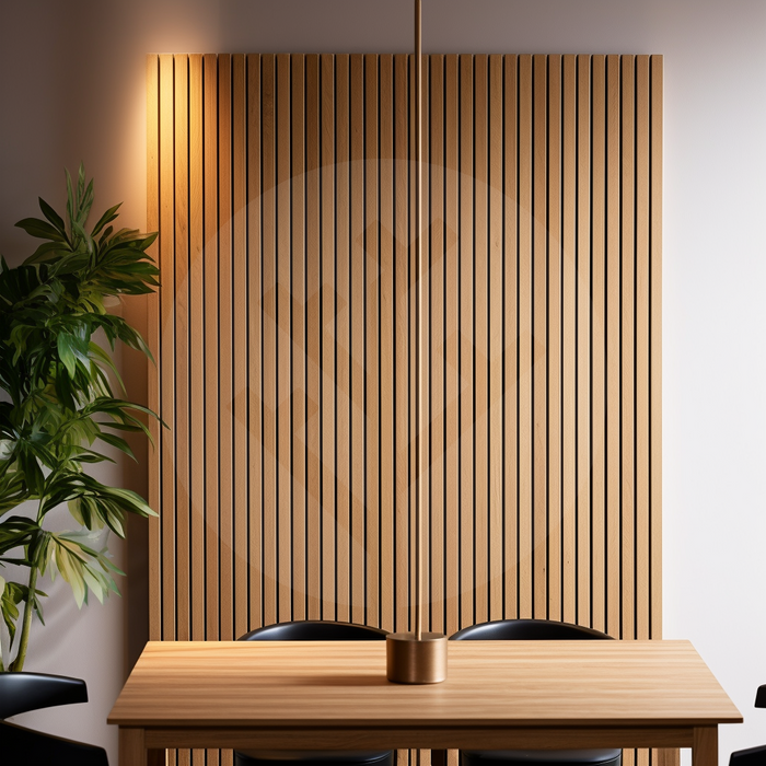 Acupanel® Luxe Natural Oak Acoustic Wood Wall Panels