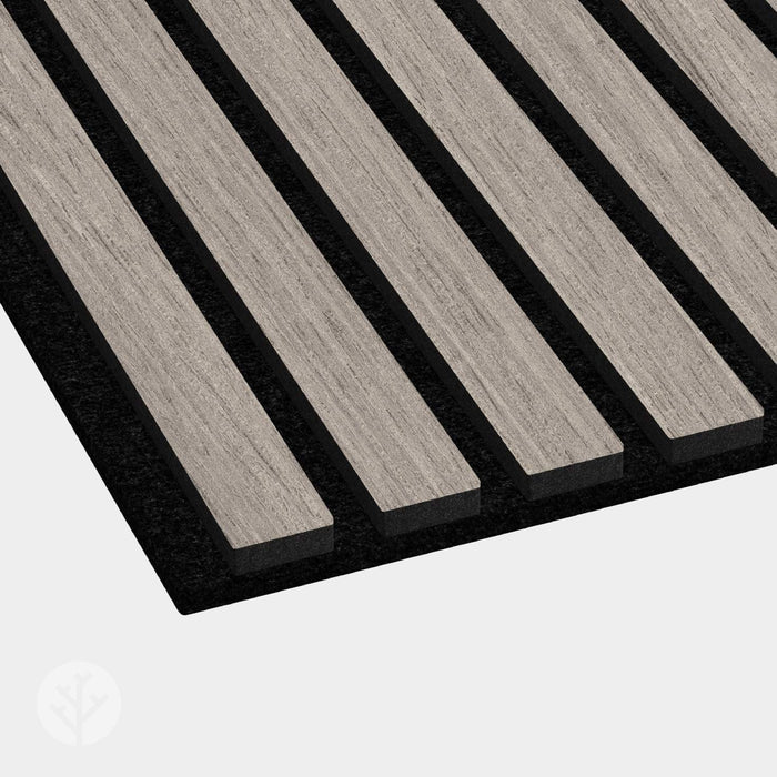 Acupanel® Contemporary Grey Oak Acoustic Wood Slat Panels