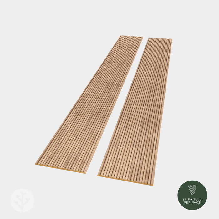 Flutto™ Oak Mini-Ridge Flexible Tambour Wood Panels