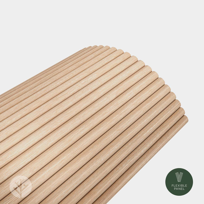 Flutto™ Oak Ridge Flexible Tambour Wood Panels