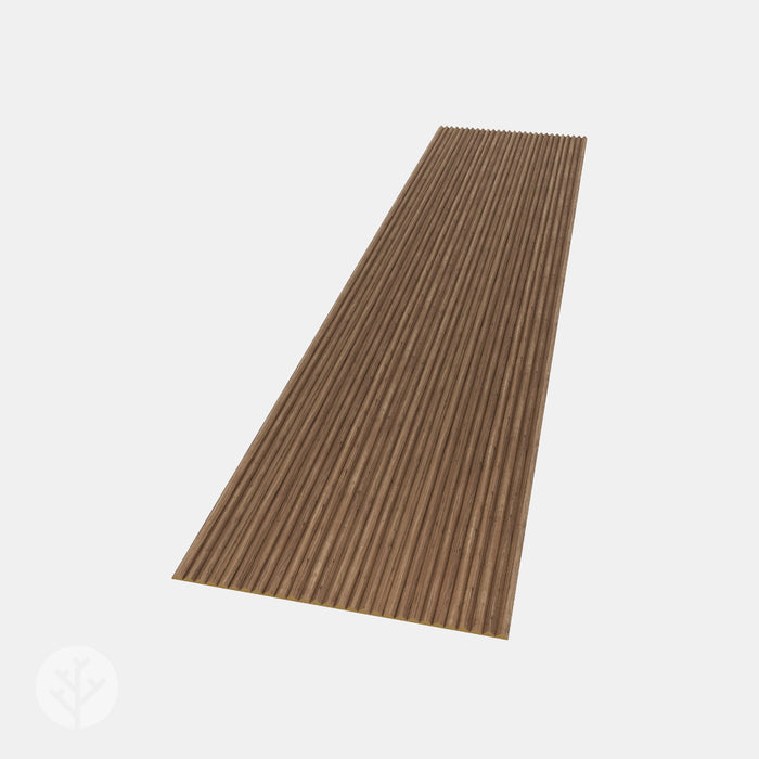 Flutto™ Walnut Zigzag Flexible Tambour Wood Panels