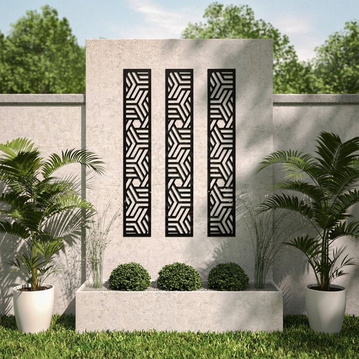 Hex Decorative Garden Screens