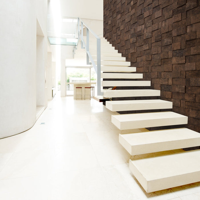 Muratto® Organic "Brick Natural" 3D Pattern Luxury Cork Wall Panels