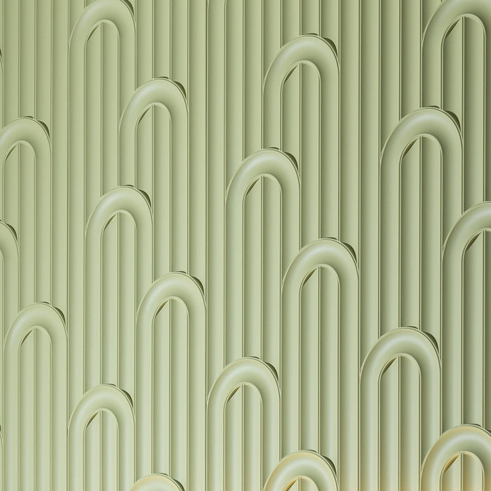 Valley Loop 3D Paintable Wall Panels | Orac W212