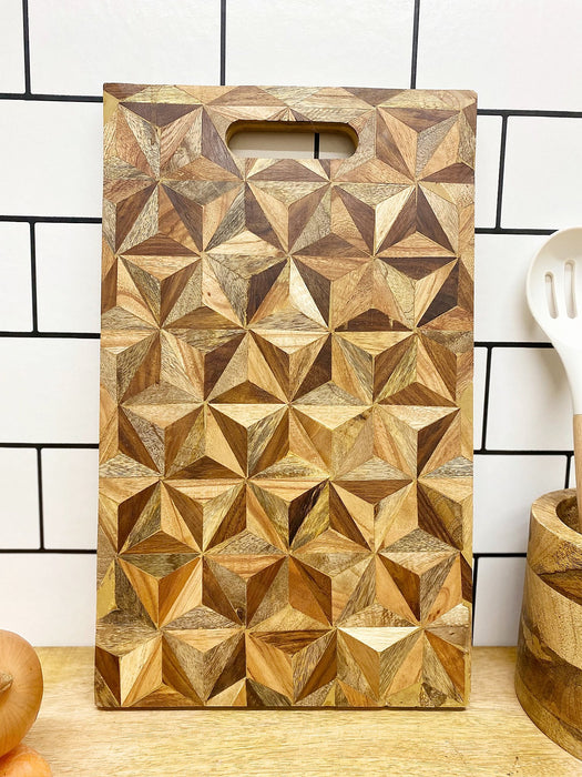 Wood | Decorative Inlay Serving Tray