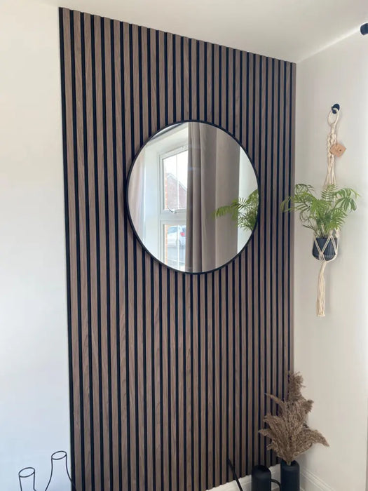 Slat-Lite™ Walnut Flexible Acoustic Wood Wall Panels