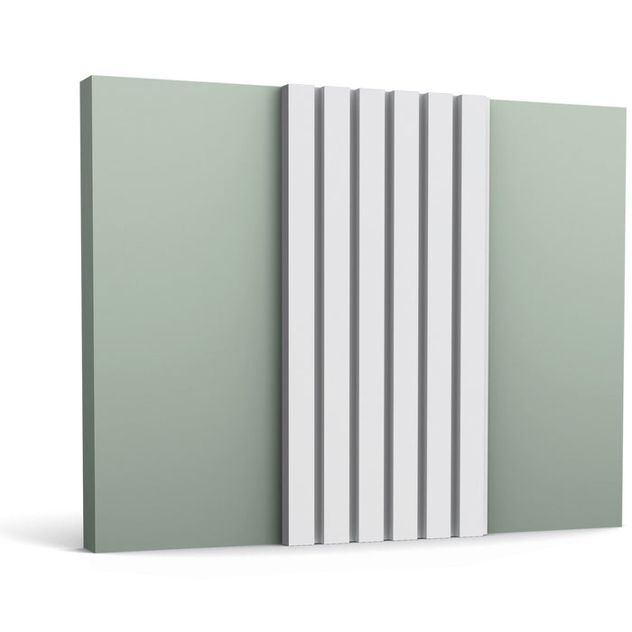 Slat 3D Paintable Wall Panels | Orac W111