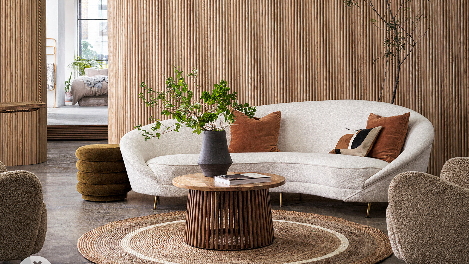 5 Design Ideas for Flexible Tambour Wall Panelling