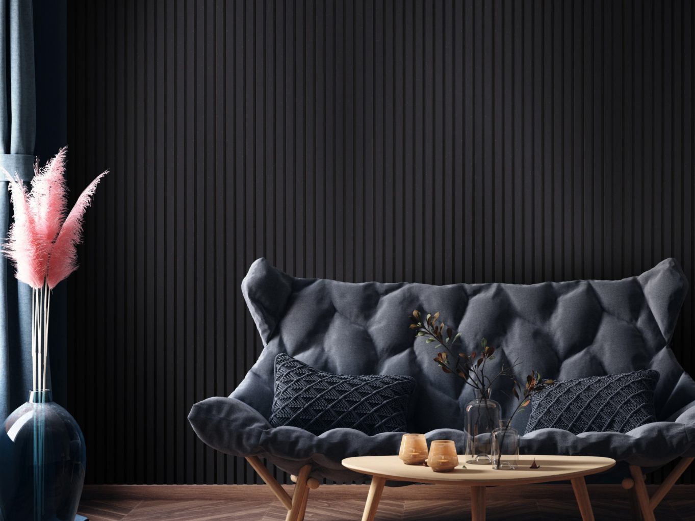 Wooden wall panelling – so stylish and yet so simple to install