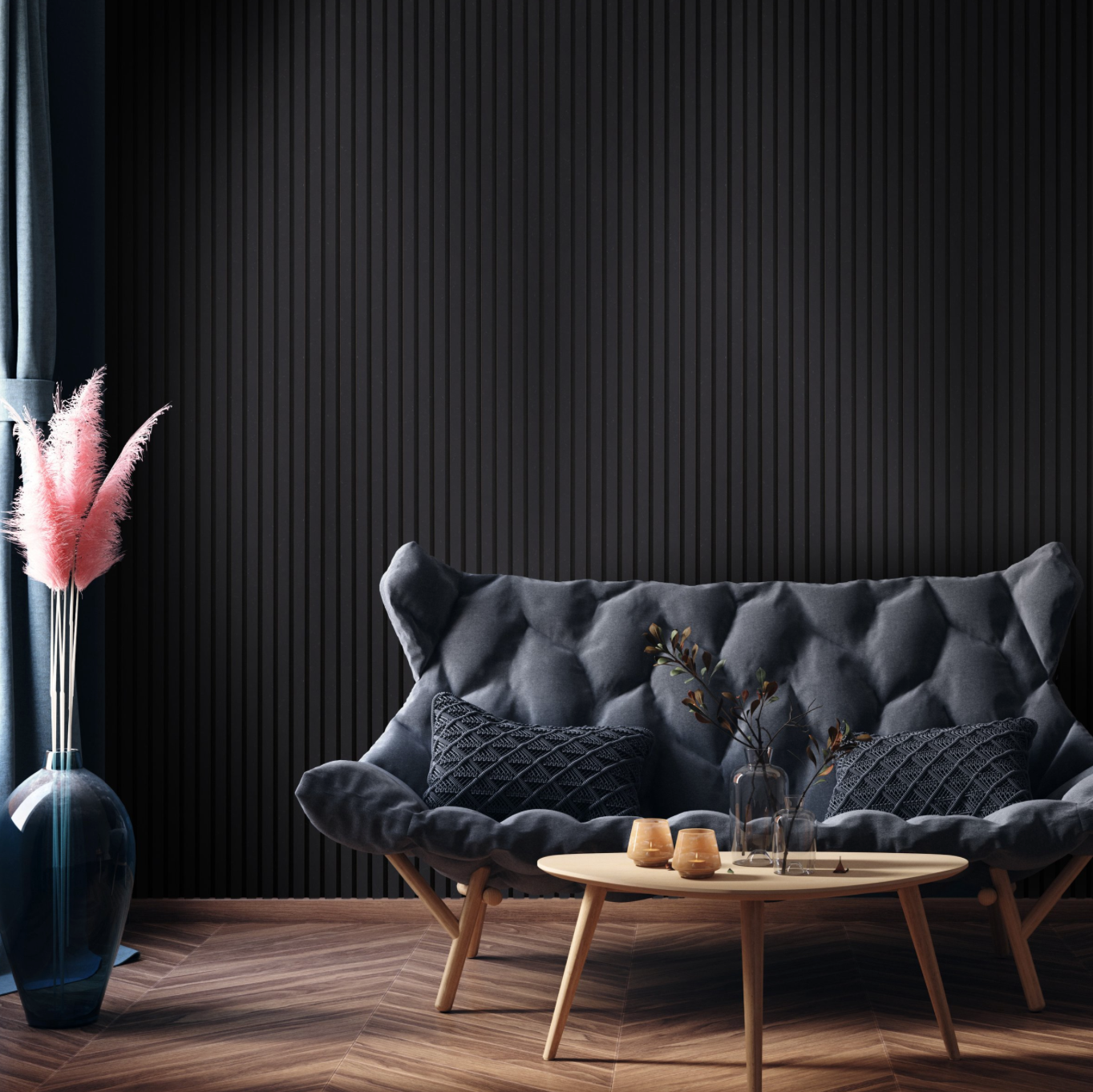 Wooden wall panelling – so stylish and yet so simple to install