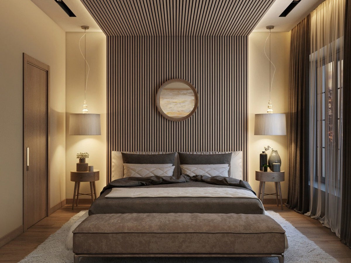 Ceiling panel ideas using wood