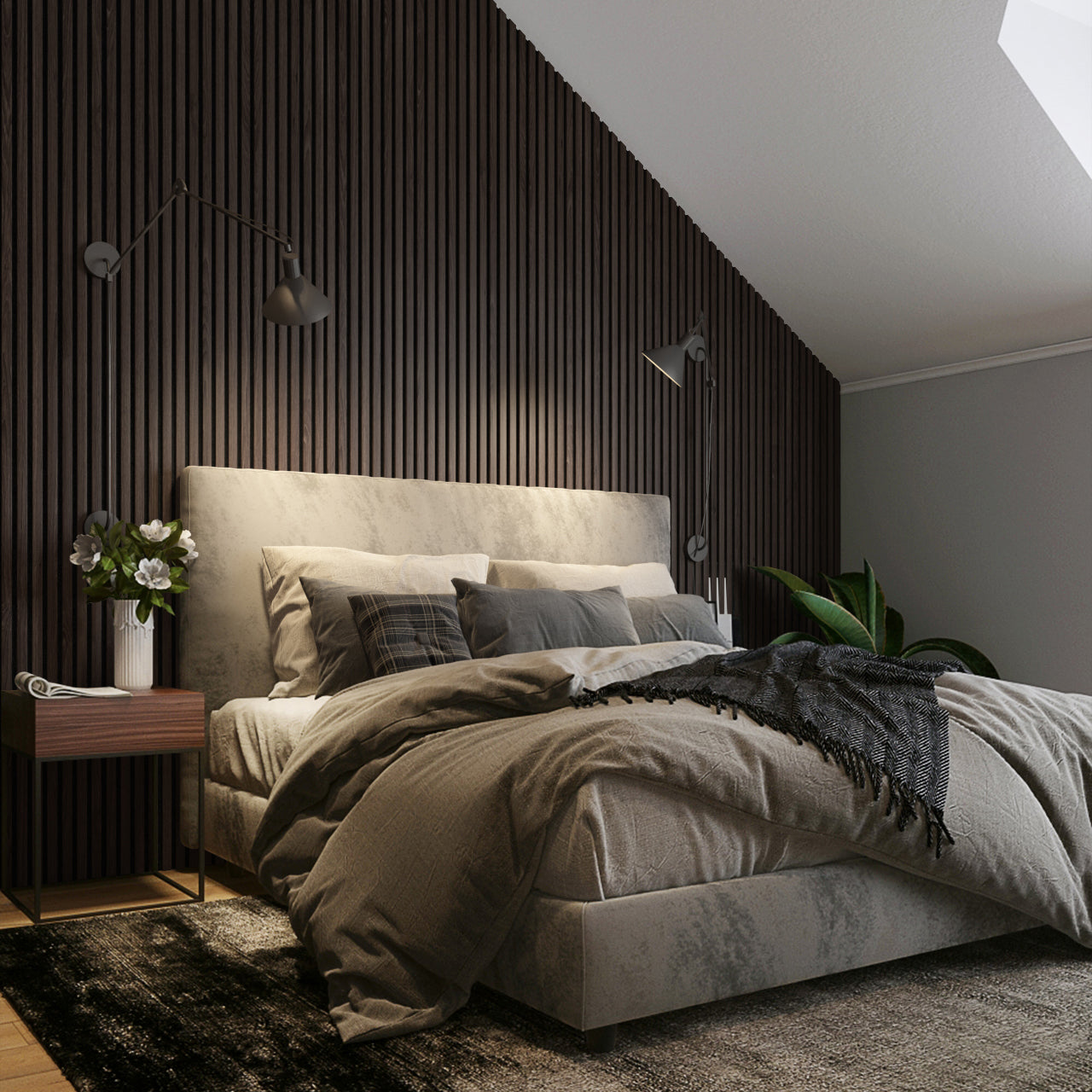 Add warmth to your walls this Autumn with wood panelling