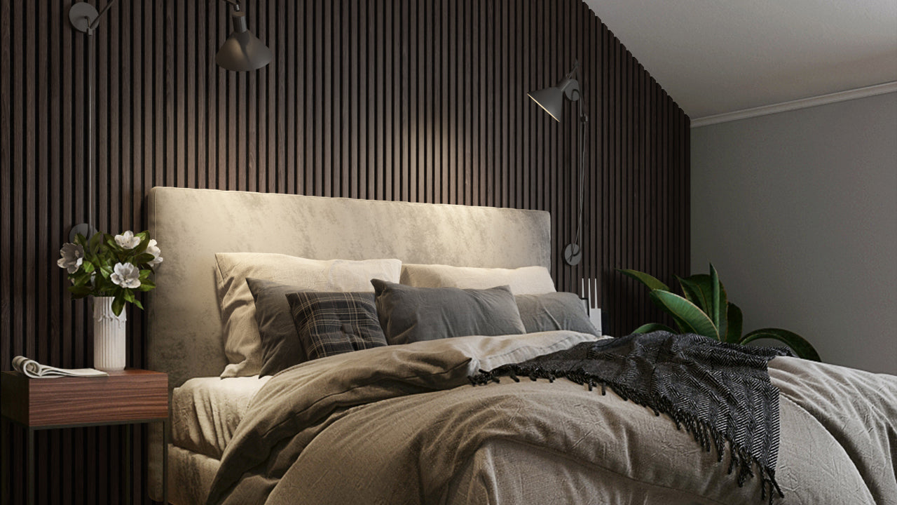 Add warmth to your walls this Autumn with wood panelling