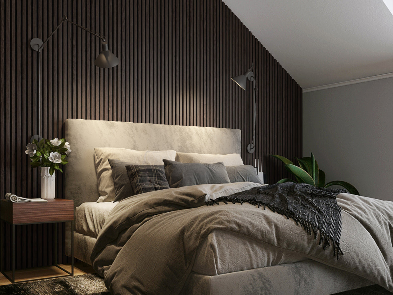 Add warmth to your walls this Autumn with wood panelling