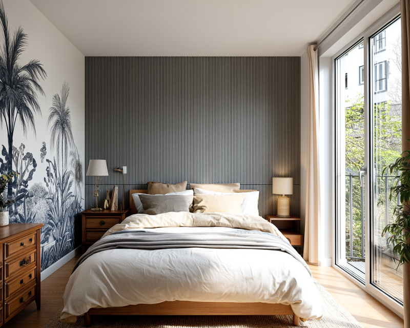11 Bedroom Wall Panelling Ideas: Inspiration and Design Tips  | Wood Veneer Hub