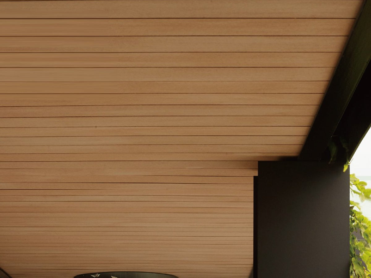 Wood wall panelling ideas for outdoor spaces