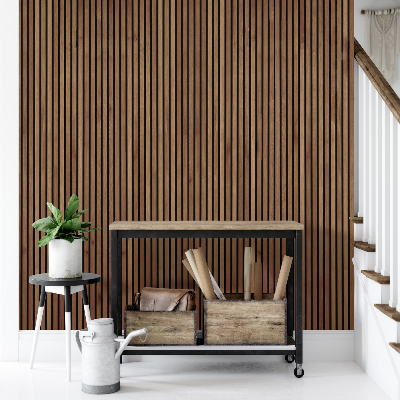 Decorative Slat Wood Panels