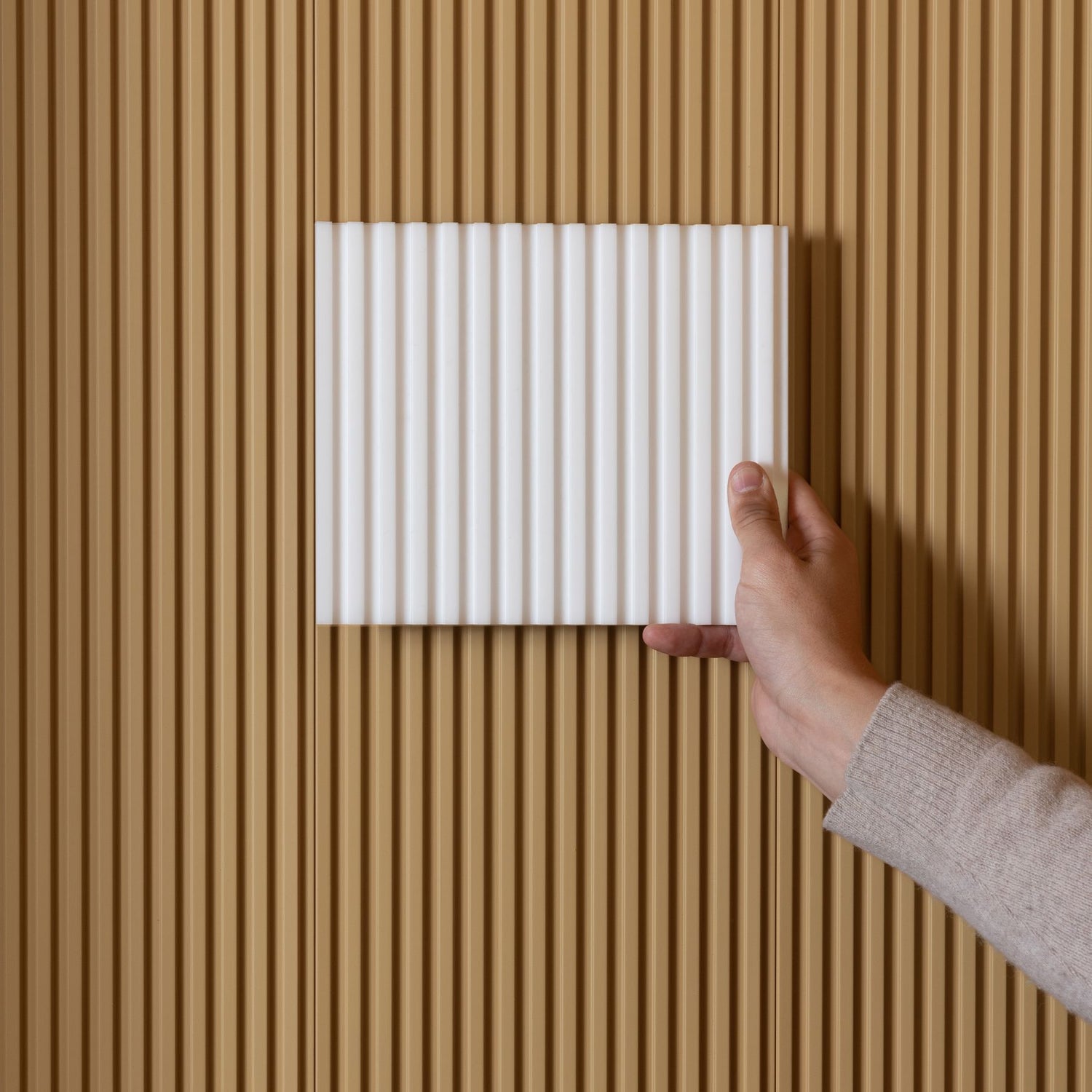 Track 3D Paintable Wall Panels | Orac WX205