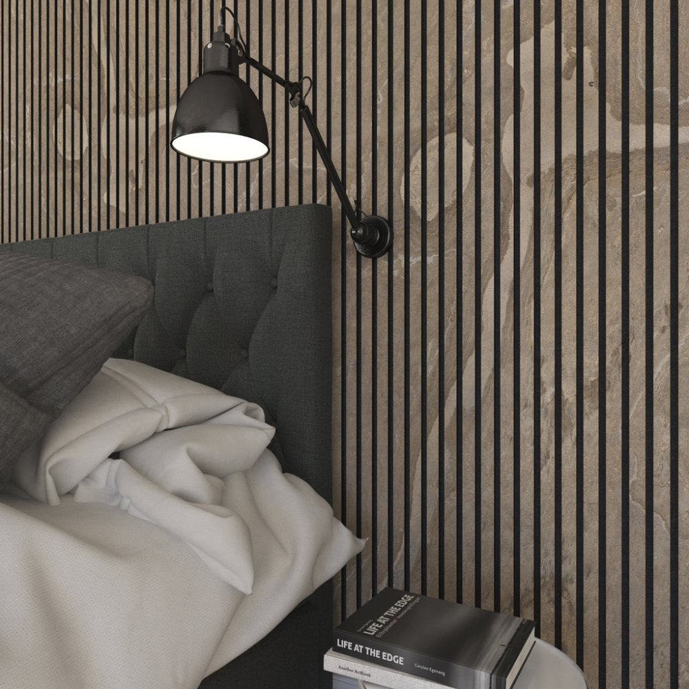 Acupanel® Real Stone Tan Acoustic Wall Panels