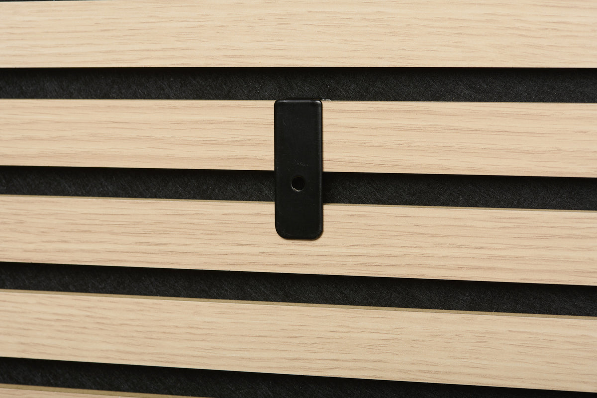 Black Universal Wall Bracket (2pk) | Panel Accessories by Acupanel®