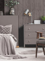 Acupanel® Colour Concrete Grey Acoustic Wall Panels