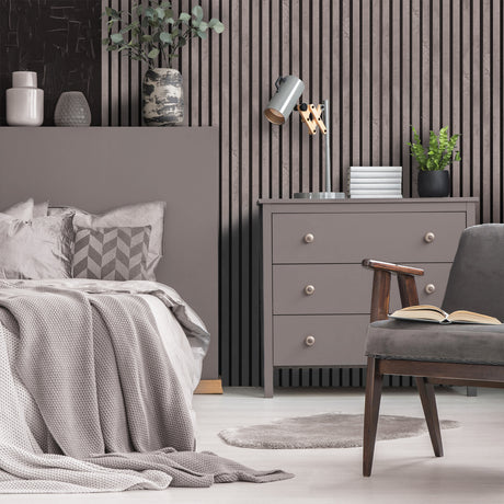 Acupanel® Colour Concrete Grey Acoustic Wall Panels