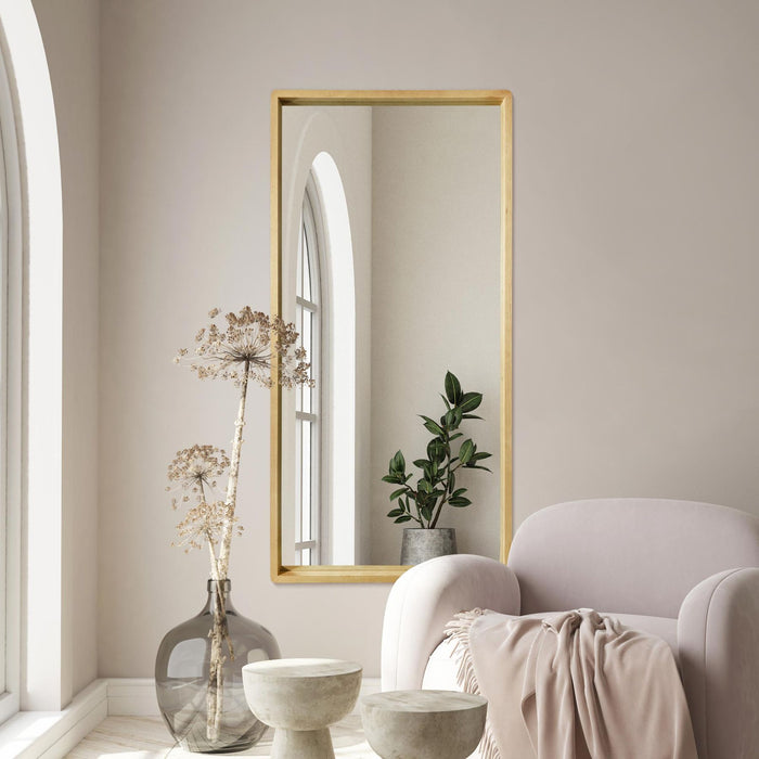 WVH™ | The Natural Rectangular | Classic Leaner and Wall-Mountable Mirrors