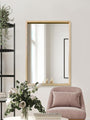 WVH® | The Natural Rectangular | Classic Leaner and Wall-Mountable Mirrors