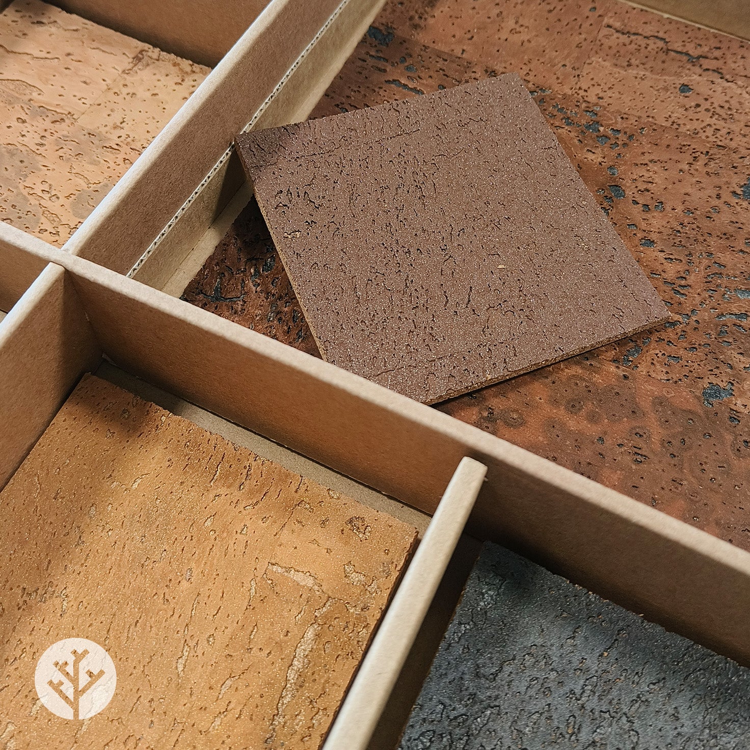 Muratto® Luxury Cork Wall Panel Sample Boxes