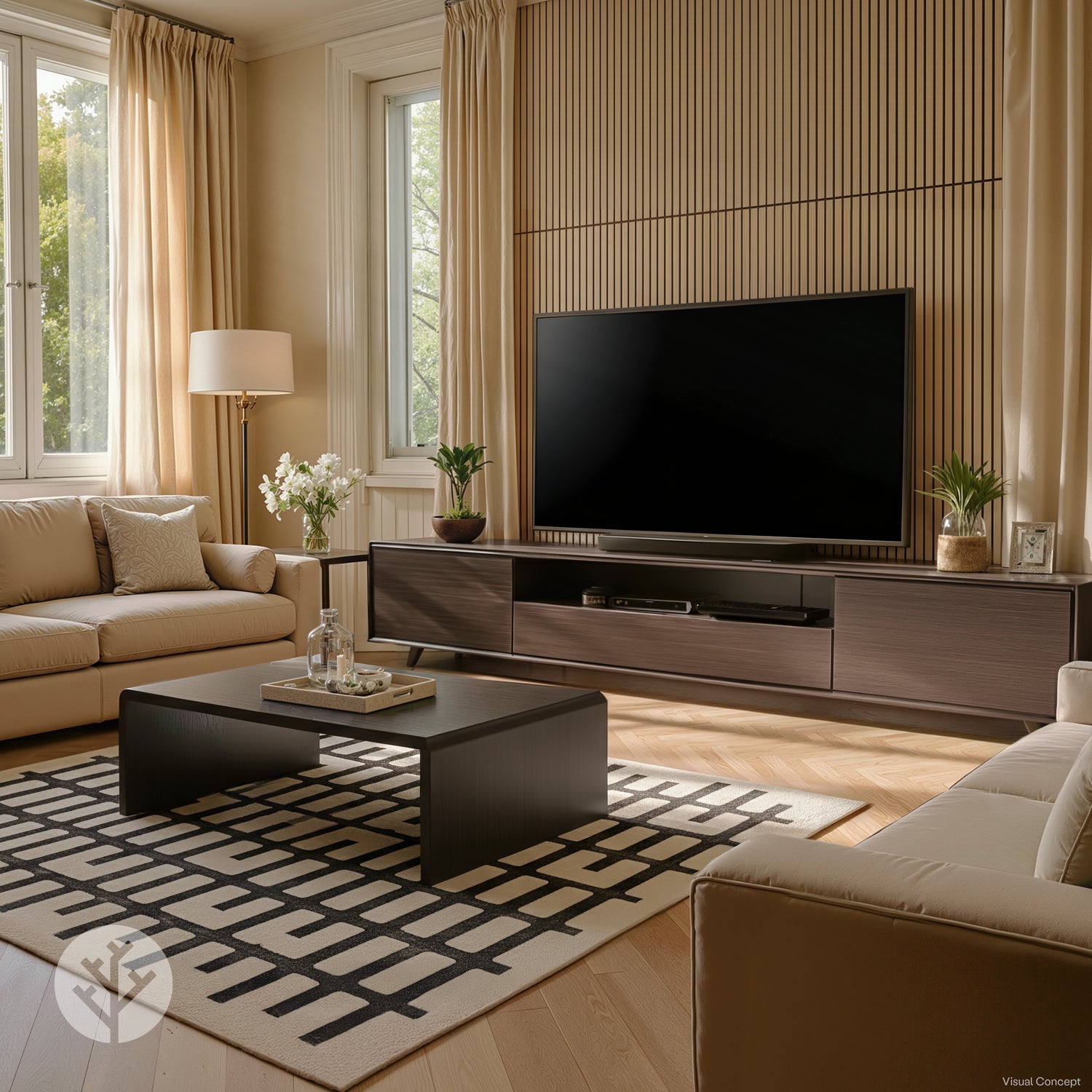 Scuro 4807S CubeFlex Pre-Finished Wood Veneer