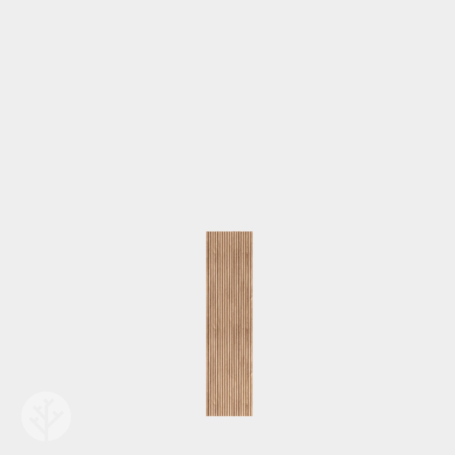 Flutto® Oak Mini-Ridge Flexible Tambour Wood Panels