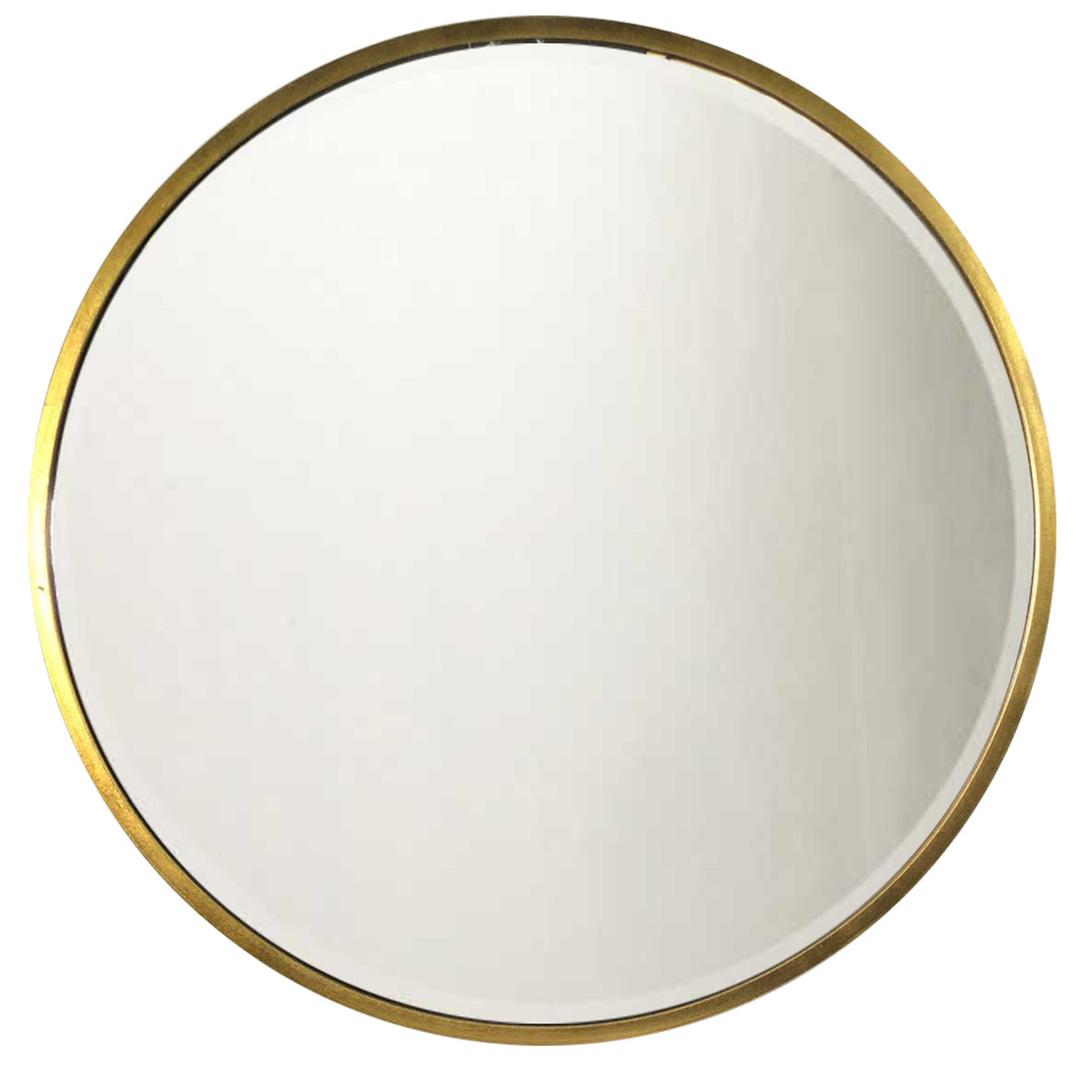 WVH® | The Textured Round | Antiqued Metal Wall-Mountable Mirrors