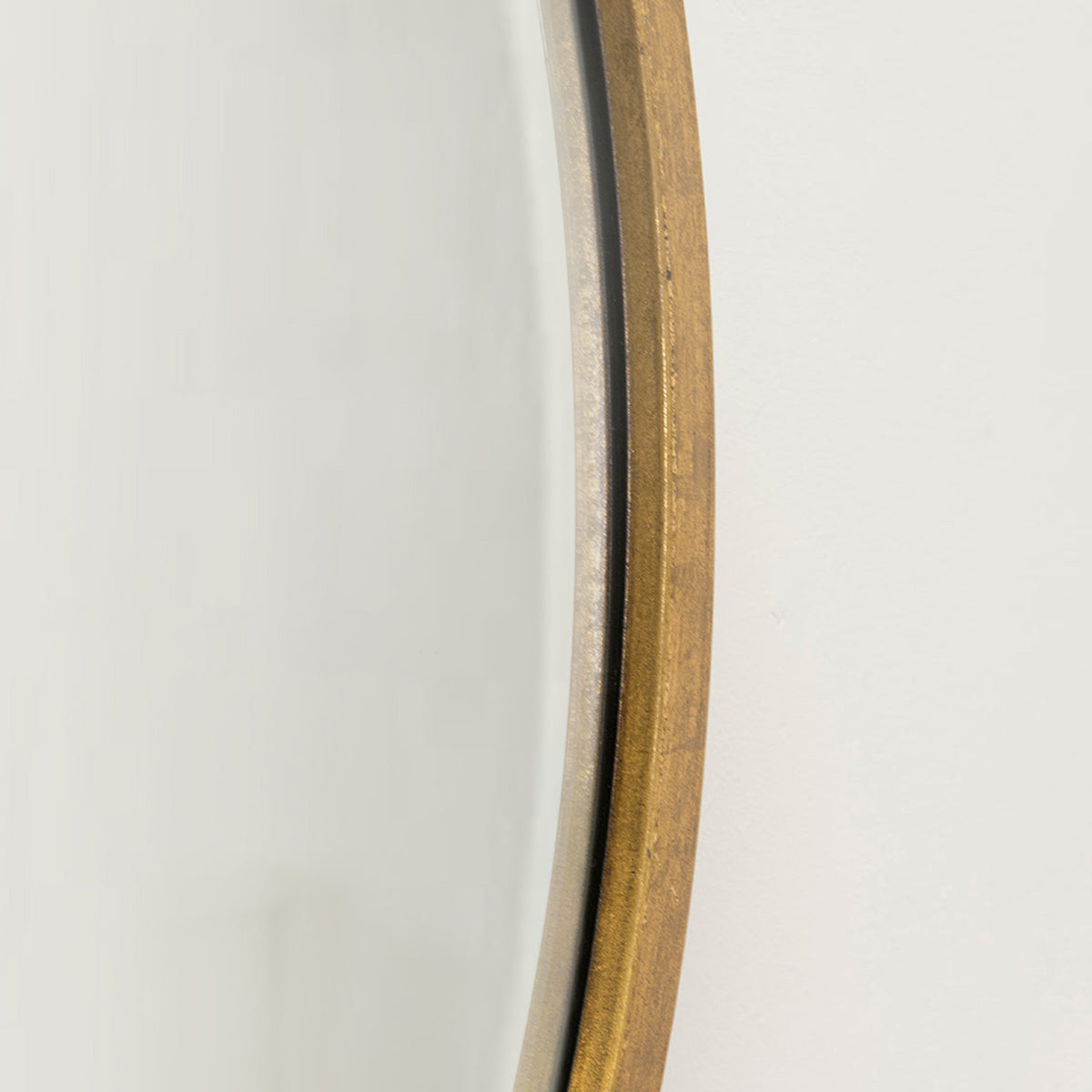 WVH® | The Textured Round | Antiqued Metal Wall-Mountable Mirrors
