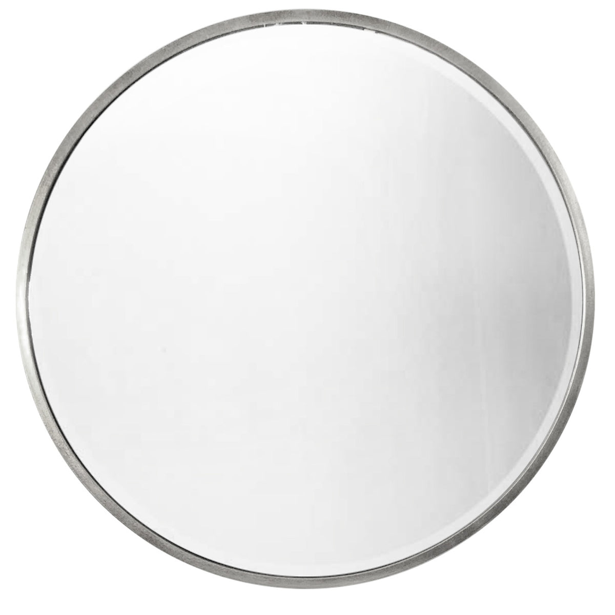 WVH® | The Textured Round | Antiqued Metal Wall-Mountable Mirrors
