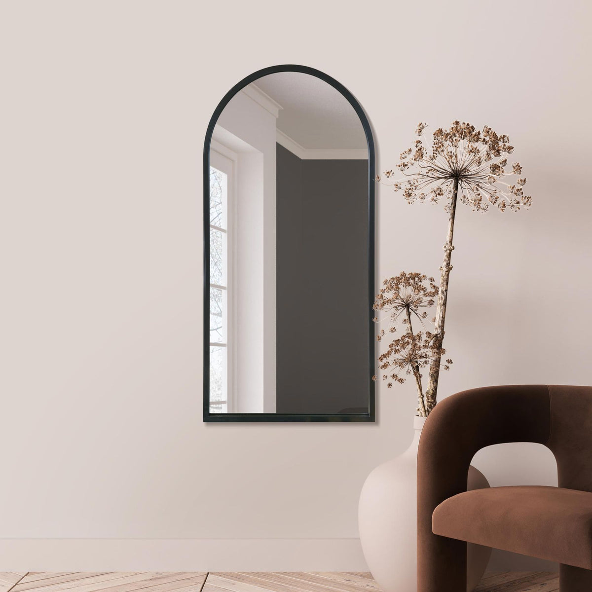 WVH® | The Arch | Metal Frame Leaner and Wall-Mountable Mirrors
