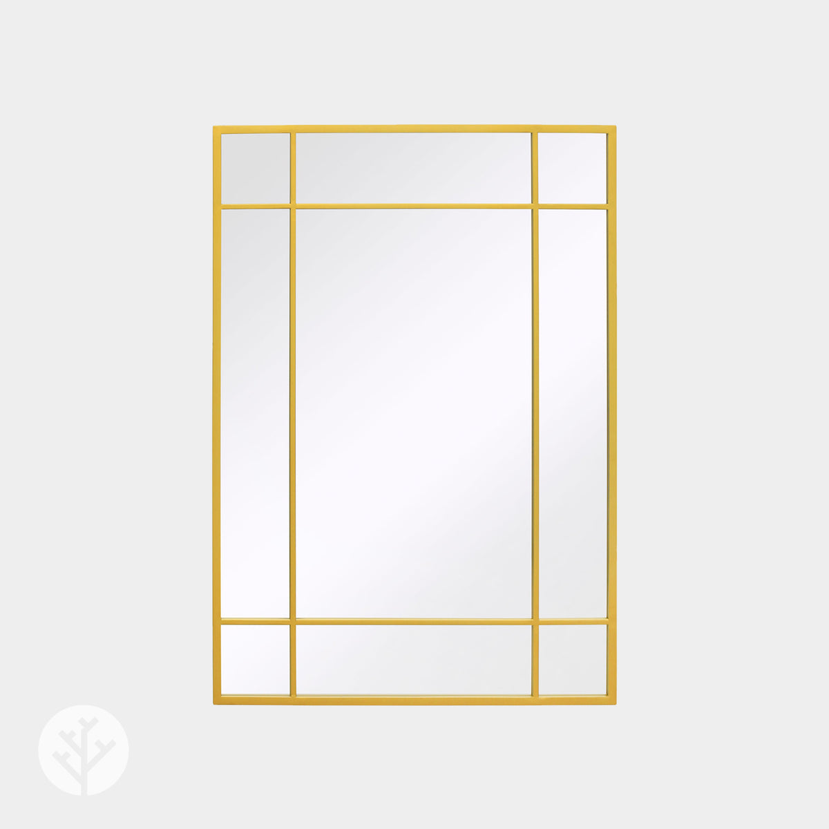 WVH® | The Industrial Pane | Window-Inspired Metal Frame Leaner and Wall-Mountable Mirrors