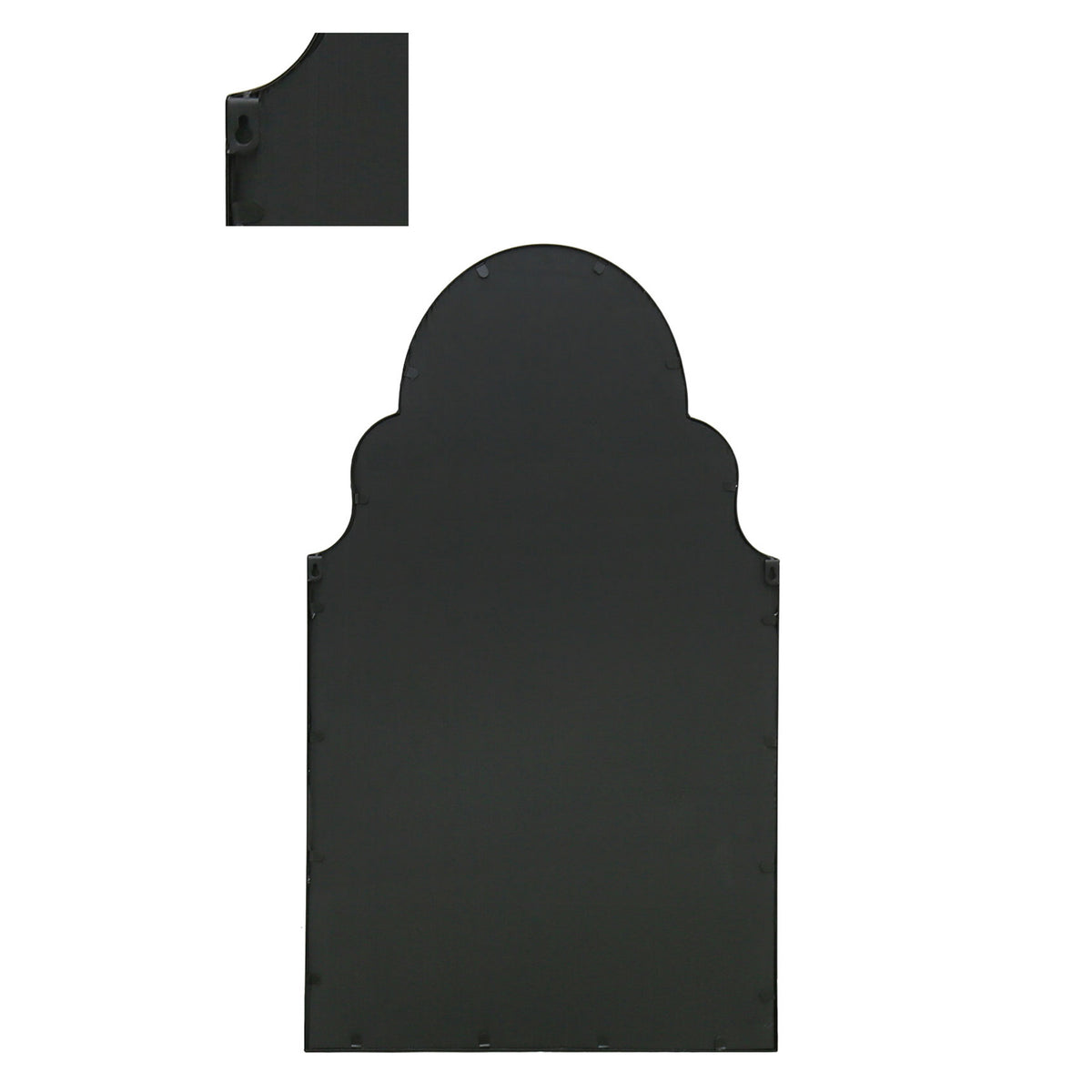 WVH® | The Arch Elegant | Metal Frame Leaner and Wall-Mountable Mirrors