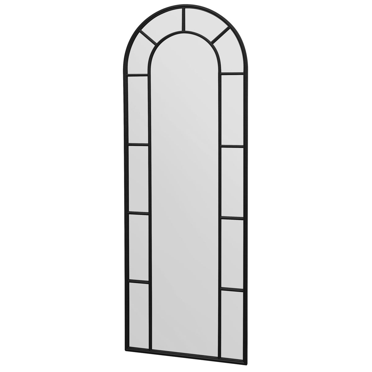 WVH® | The Arch Pane | Window-Inspired Metal Frame Leaner and Wall-Mountable Mirrors