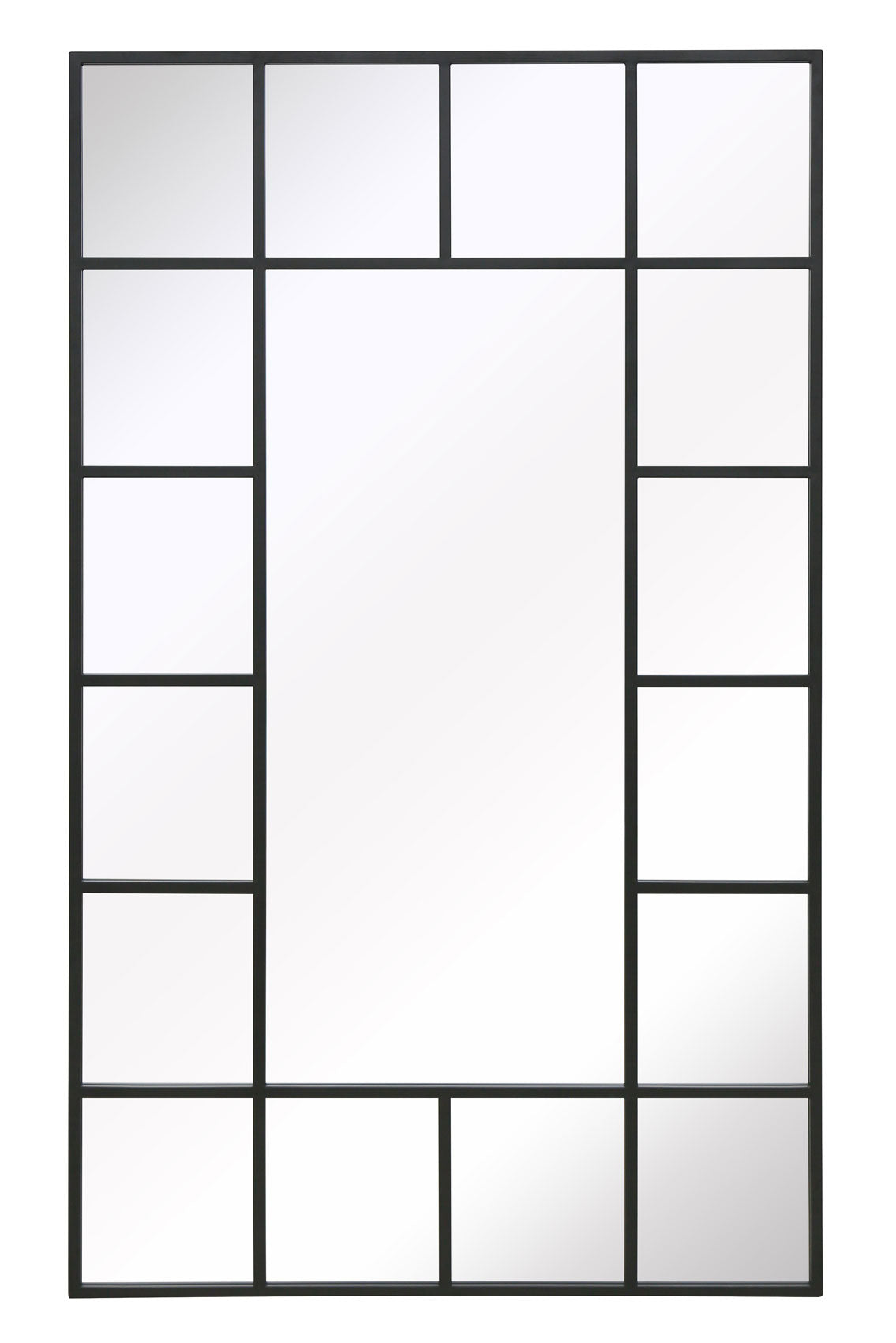 WVH® | The Industrial Grid Window | Leaner and Wall-Mountable Mirrors