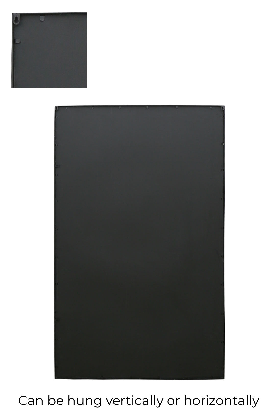 WVH® | The Industrial Grid Window | Leaner and Wall-Mountable Mirrors