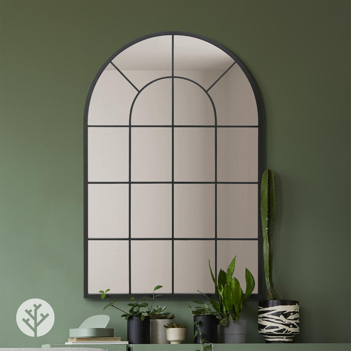 WVH™ | The Arch Grid | Metal Frame Leaner and Wall-Mountable Mirrors