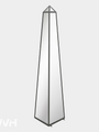 WVH® | The Obelisk | Metal Frame Free-Standing Garden Mirrors