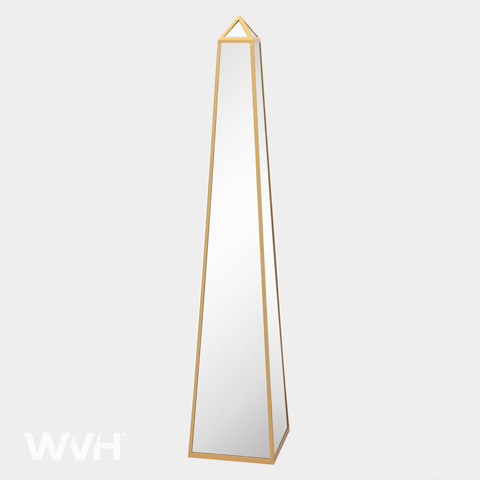 WVH® | The Obelisk | Metal Frame Free-Standing Garden Mirrors