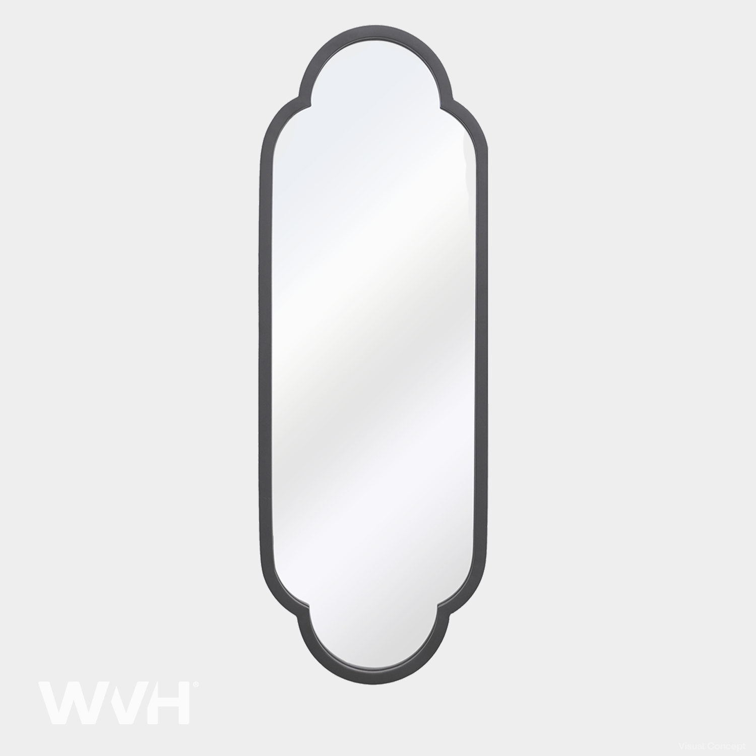 WVH® | The Industrial Duplici | Metal Frame Wall-Mountable Mirrors