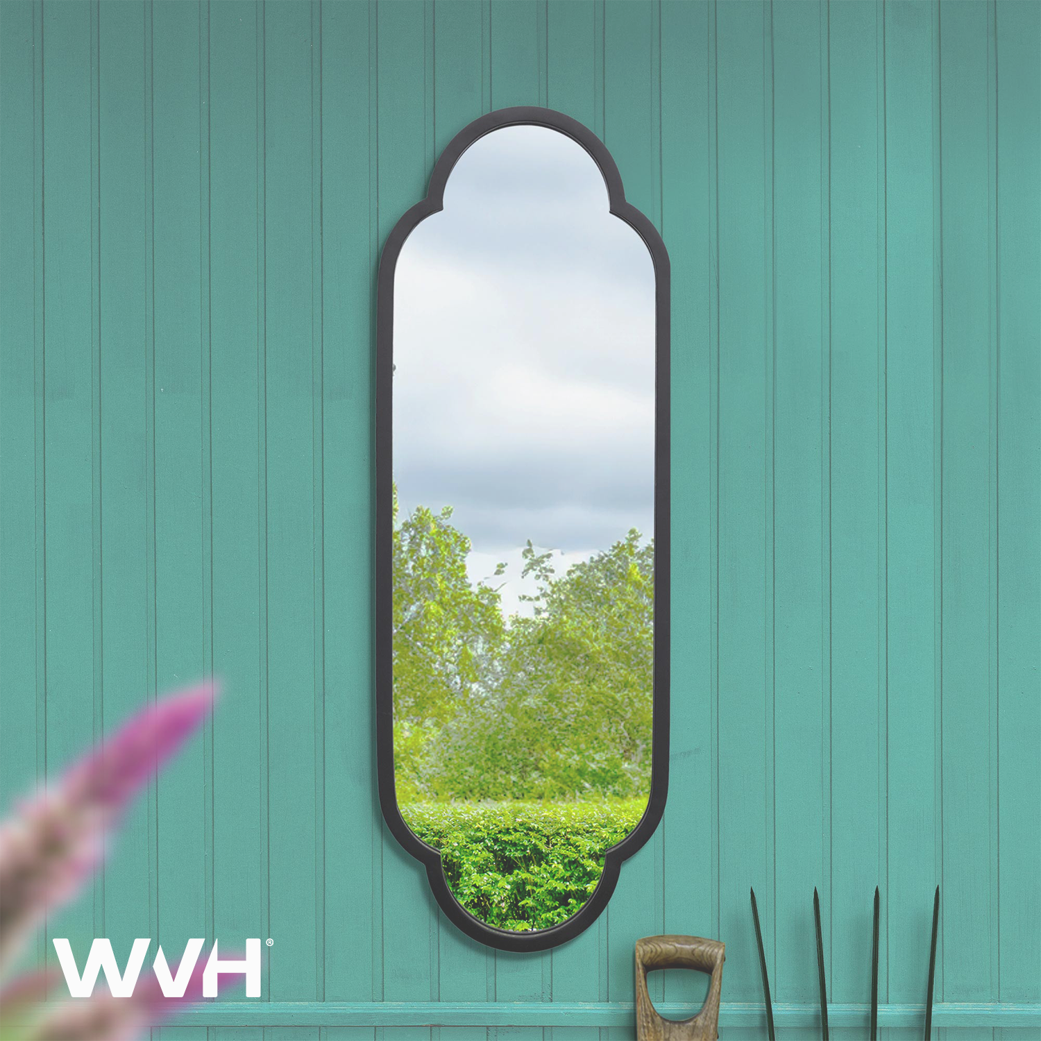 WVH® | The Industrial Duplici | Metal Frame Wall-Mountable Mirrors