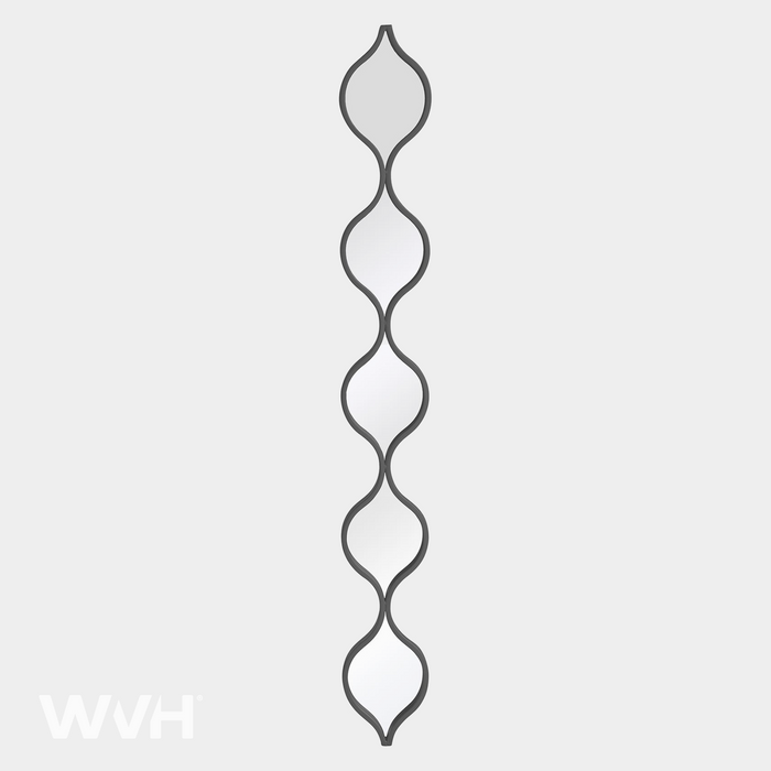 WVH® | The Industrial Droplets | Metal Frame Wall-Mountable Garden Mirrors