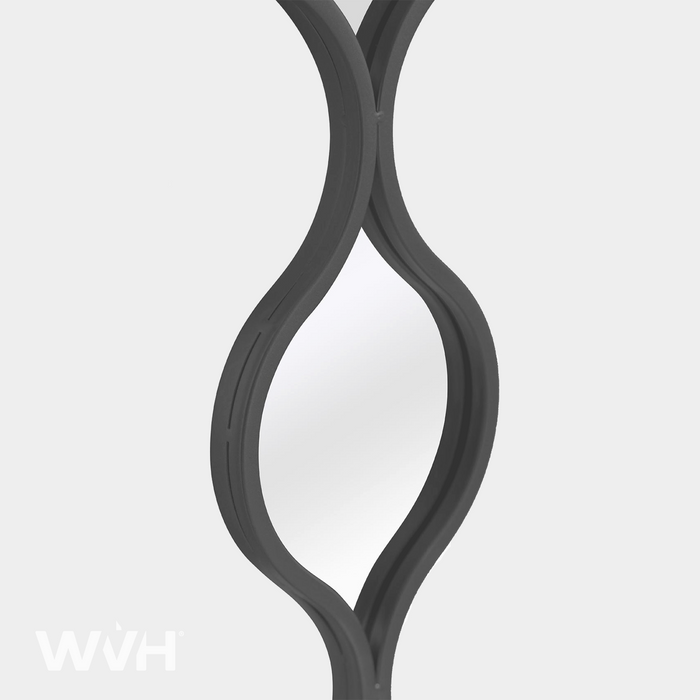 WVH® | The Industrial Droplets | Metal Frame Wall-Mountable Garden Mirrors